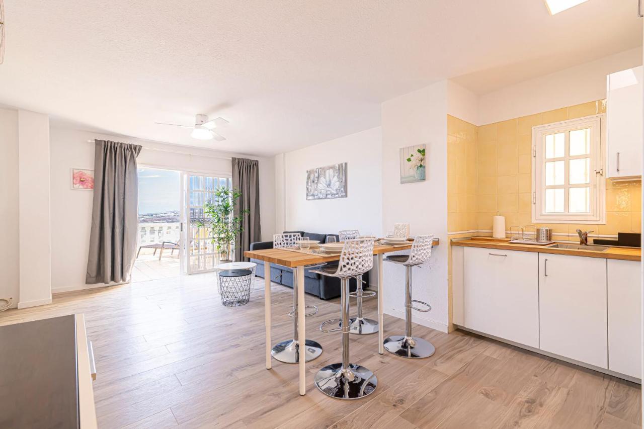 Top Floor With Ocean View Costa Adeje  Esterno foto